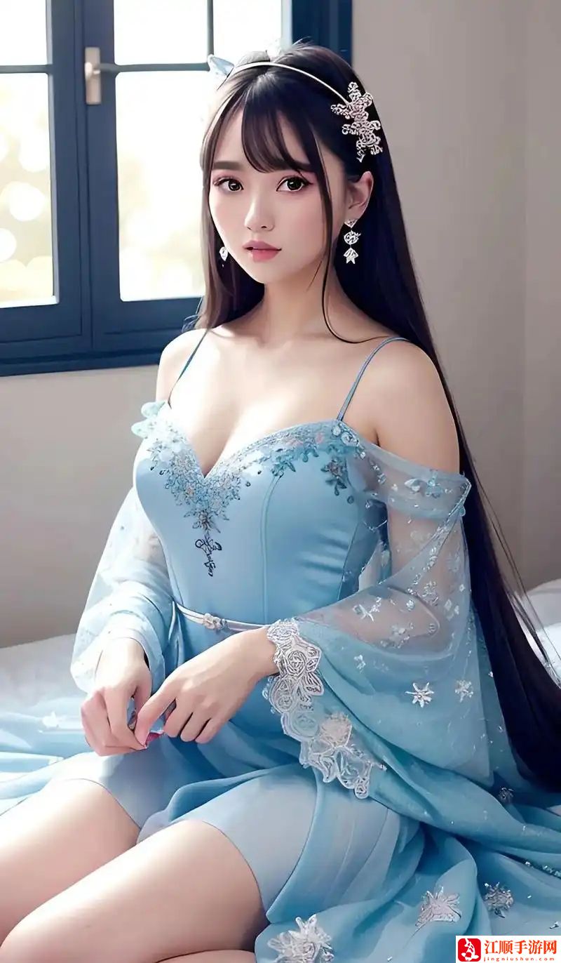 女子鏡翻白眼流口水流眼淚全身照