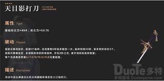 原神天目影打刀最適合哪些角色
