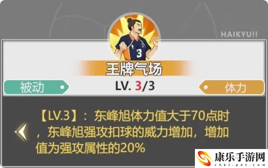 排球少年：新的征程?hào)|峰旭基本技能詳細(xì)一覽