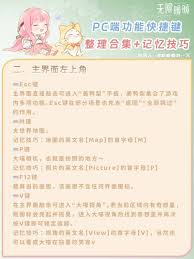 無限暖暖PC端快捷鍵大全